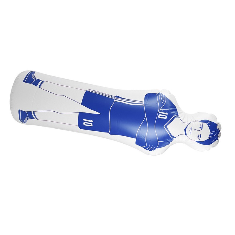 Inflatable Football Training Dummy Tumbler Soccer 0.35m PVC Boxing Punching