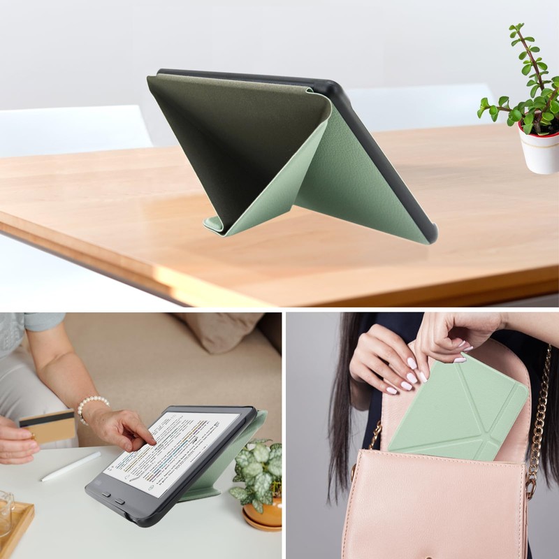 DMLuna Origami 2-Way Stand Case for Kobo Libra Colour (Model:N428,