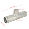 Inline Radiator Hose Temperature Sensor Stable Connection 150mm Long Aluminum