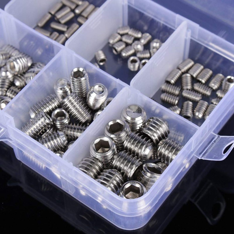 M3 M4 M5 M6 M8 200Pcs Allen Head Socket Hex