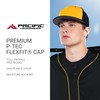 Pacific Headwear Standard Premium P-Tec Flexfit Cap, Navy