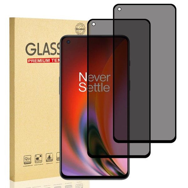 Hejkaoe Privacy Screen Protector for OnePlus Nord 2 5G, Anti-Spy