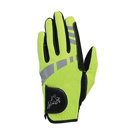 Hy5 Extreme Reflective Softshell Gloves - Adult Reflective Yellow Small 12752
