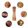 Gulex® Wood Pepper Grinder Pepper Mill,Adjustable Coarseness 8 Inch Wooden