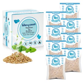 Product Image 8 Pack Natural Mouse Repellent Pouches Peppermint Oil to Repel Mice and Rats, Mouse Repellent Pest Control Pouches Mice Repellent for House Mouse Deterrent Indoor