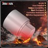 JEUCLEL 537 Wheel Locking Nut Key Compatible with VW VAG