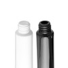 3PCS 40ML/1.3OZ Black Airless Pump Bottles Refillable Travel Cosmetic Tube