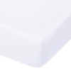 NTBAY 100% Brushed Microfiber Fitted Crib Sheet, Super Soft and