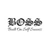 Vinyl Wall Art Decal - Boss Built On Self Success