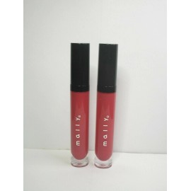 MALLY KISS ME LIP GLOSS "MWAH! 0.14oz (LOT OF 2)    *