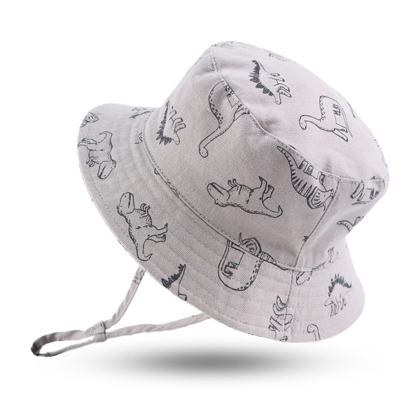 XIAOHAWANG Baby Boy Sun Hat Infant Toddler Dinosaur Bucket Hats