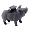 Bellaa 26096 Whimsical Flying Pig Statue 5 Inch Tall