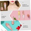 Healeved Diy Lip Gloss Tubes Radish Shape 10pcs Empty Lip