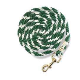 Lead Rope for Horses, Tie Rope in Various Stylish Designs, Lead Rope, Pony, Donkey, Goat (Green)