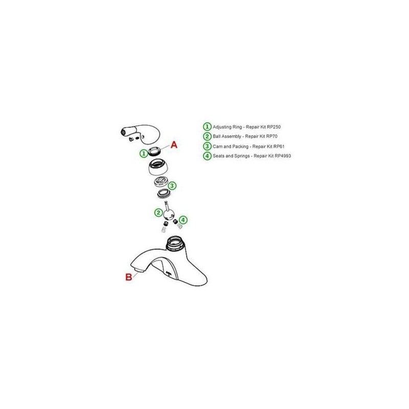 Replacement Seats and Springs For Delta Faucet RP4993