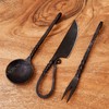 Medieval Cutlery Set, Hand-Forged Medieval Cutlery MAQ2082