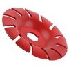 Wood Carving Disc Shaping Wheel 125mm Stainless Steel 12T Accessory