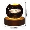 3D Crystal Ball Nightlight Decolamp Solar System Model Decor Science