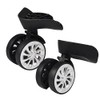 Zerone Luggage Suitcase Wheels, Swivel Wheel Replacement Luggage Travel Suitcase