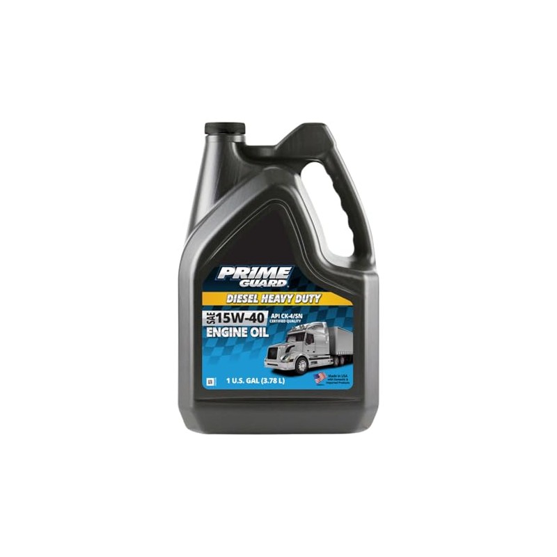 Prime Guard Diesel Heavy Duty SAE 15W-40 CK4 Engine Oil