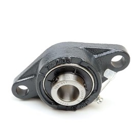 Parts and Parts UCFL203 Clamping Bearing Housing Unit, 17 x 113 x 60 mm Pillow Block Bearing, Housing with Insert, Flange Bearing, Bearing Block, Easy Assembly for Machines, Conveyors and Tools