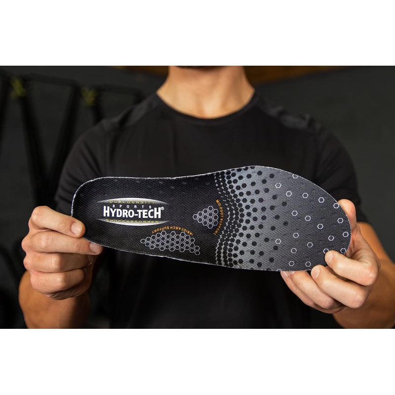 Pro11 Hydro-Tech Sports Orthotic Insoles with Dual layer Impact shell