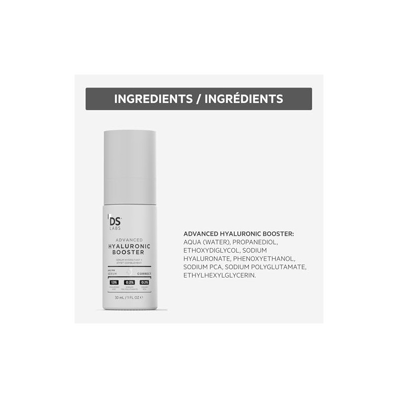 DS Laboratories | Advanced Hyaluronic Booster Hydrating + Filler Efect
