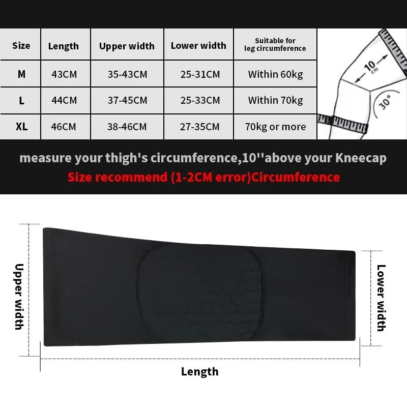 Wei Long Knee Pads Compression Leg Sleeve Knee Sleeve for