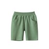 AMMENGBEI Little Boys Cotton Sport Jogger Shorts,Kids Summer Solid Active