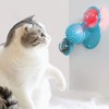Lightsmax Turntable Windmill Teasing Interactive Cat Toys for Indoor Cats