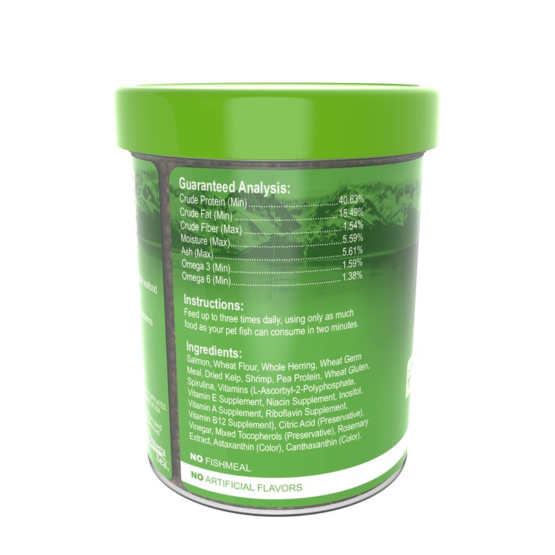 Omega One Super Color Veggie Kelp 3mm Floating Pellets, 3.5