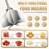 Stainless Steel Meat Masher 6 Blade Ground Beef Chopper Cooking