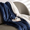SLEEP ZONE Sherpa Fleece Blanket Queen Size(90"x90") for Bed -