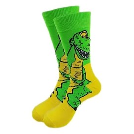 TCB Creations Toy Stories Rex The Dinosaur Cartoon Character 360 Crew Socks