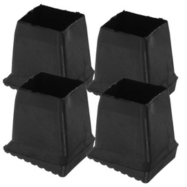 COHEALI 4Pcs Non Slip Extension Ladder Feet Covers Durable High Temperature Resistant Pads for Enhanced Stability Safety Protects Floors from Scratches Fit Bumpers