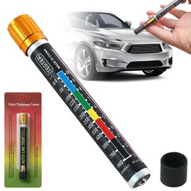 Car Paint Gauge, Magnetic Coating Thickness Gauge, Paint Thickness Gauge for Car Coating Thickness Gauge for Bodywork Damage Detector, Crash Test Check