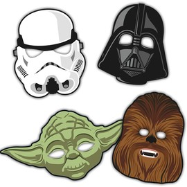 Mascarillas de Star Wars Multicolor (8 unidades) – Ideales para Fiestas Temáticas