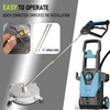 Hourleey 16" Pressure Washer Surface Cleaner, Stainless Steel Surface Cleaner