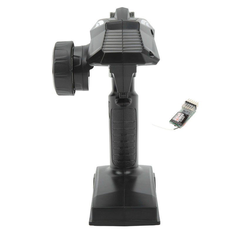 RC Transmitter Black 2.4G 6CH Sensitive Remote Controller With Receiver