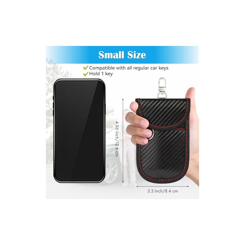 Hoiny RFID Signal Blocking Key Fob Protector - 2 Pack