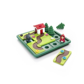Smart Games - Le Petit Chaperon Rouge Deluxe - Remue-Méninges éducatif - Jeu de logique et de Réflexion à plusieurs niveaux - 4 ans + - 1 joueur - 518396.