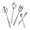 UPware 5-Piece 18/8 Stainless Steel Hostess Serving Set, Include Solid