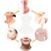 Artibetter Gua Sha Scraping Massage Stone Natural Mushroom Shape Rose