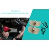 MUZHINAN 2 pcs Beige Tan Sun Visor Clips for Ford