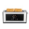 Touch Screen Toaster with Defrost & Removable Tray, 2 Slice