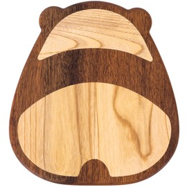 Luban Wood Cutting Board with Cute Panda Design, Solid Wooden Cutting Boards For Kitchen made of sustainable wood, Creative Gifts For Family & Friends, Ideal Wood Cutting Board for Birthday Gift