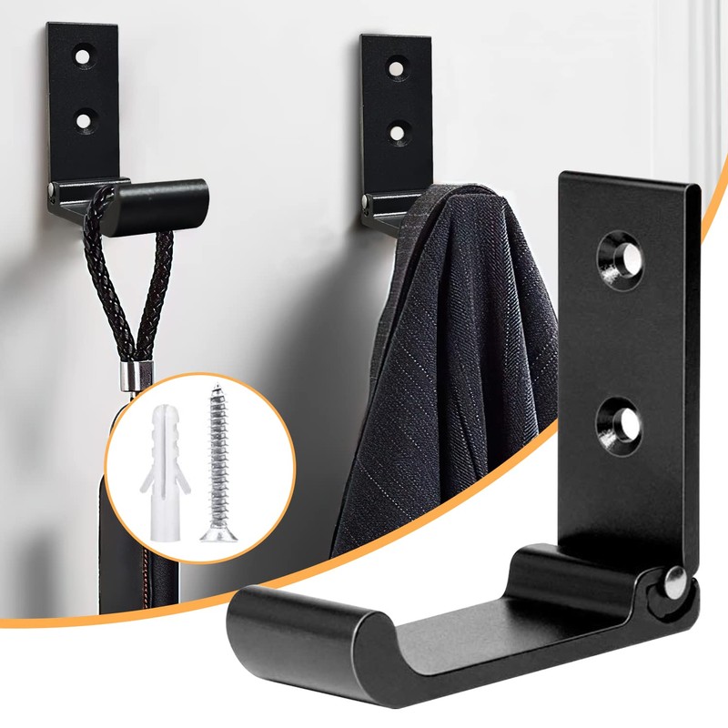 La Llareta Coat Hooks Wall Mounted, 4 Pieces Foldable Wall