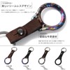 [Live Field] Titanium Alloy Key Chain, Genuine Leather Strap, Carabiner