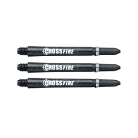 Red Dragon Crossfire - Cañas de dardos (fibra de carbono, 2 juegos por paquete, 6 cañas en total)