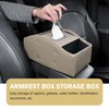 Merdege Armrest Box Storage Box, Multi-Function Center Console Organizer with